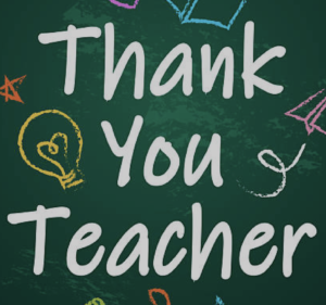 thank you teacher